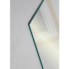 Normalglas inkl. Rückwand
