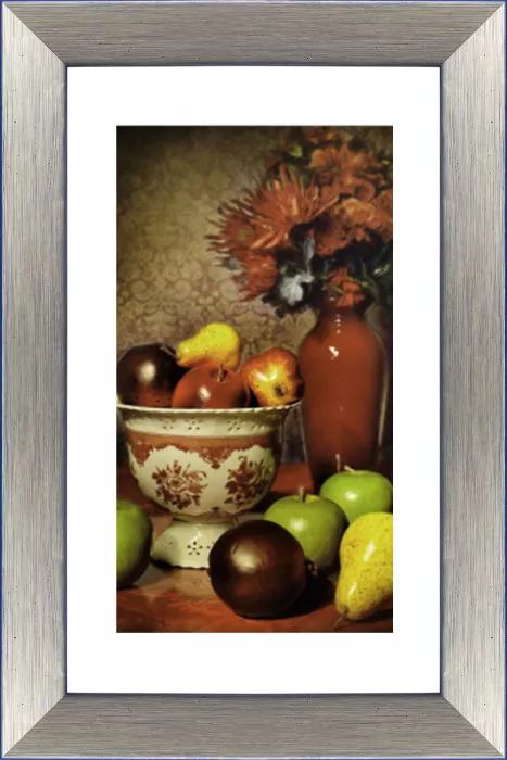 Wechselrahmen Bavaria 25 Blau Normalglas 50x50cm