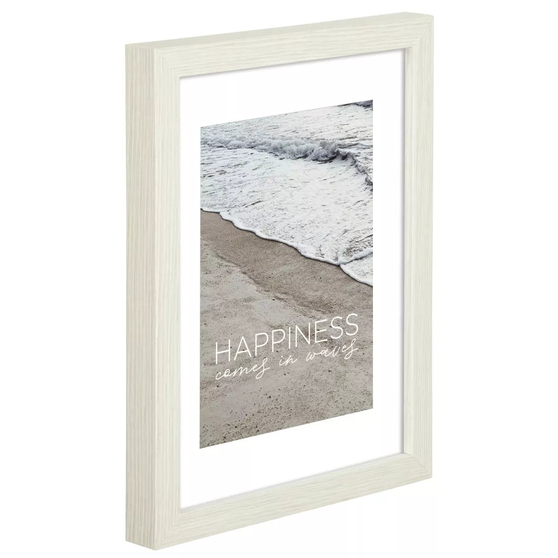 Holz-Bilderrahmen Waves Normalglas Birke, 10x15cm