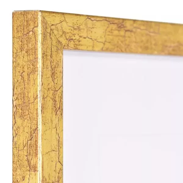 Holz-Bilderrahmen Rottenburg Normalglas Antikgold 7,0x10,0cm