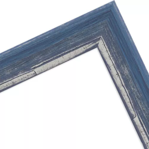 Holzrahmen Forst Blau 15x15 Leerrahmen