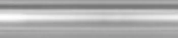 Kunststoffrahmen Brandenburg Silber 30x90 ohne Glas mit Rückwand