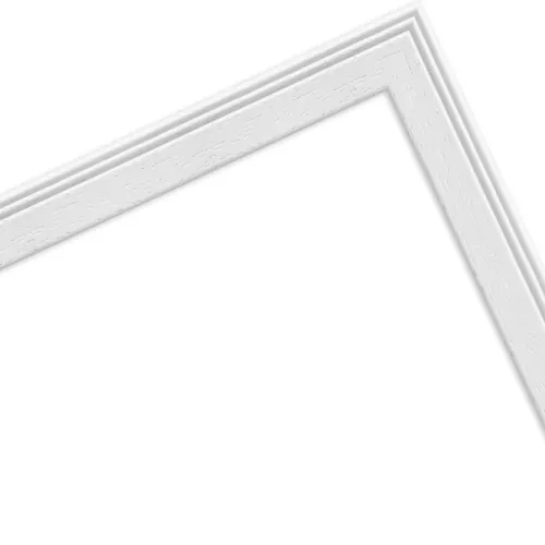 Holzrahmen Eberswalde Weiß 25x80 Normalglas