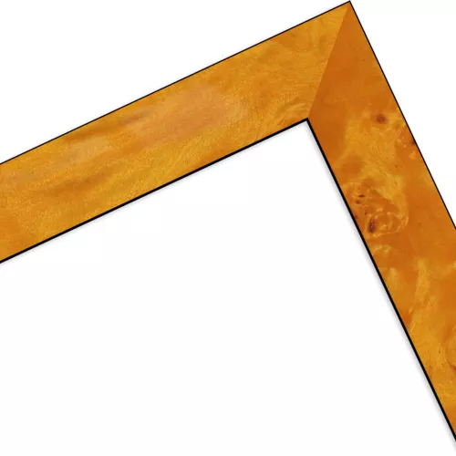 Holzrahmen Altenberg Wurzeldekor, hell 70x100 Museumsglas