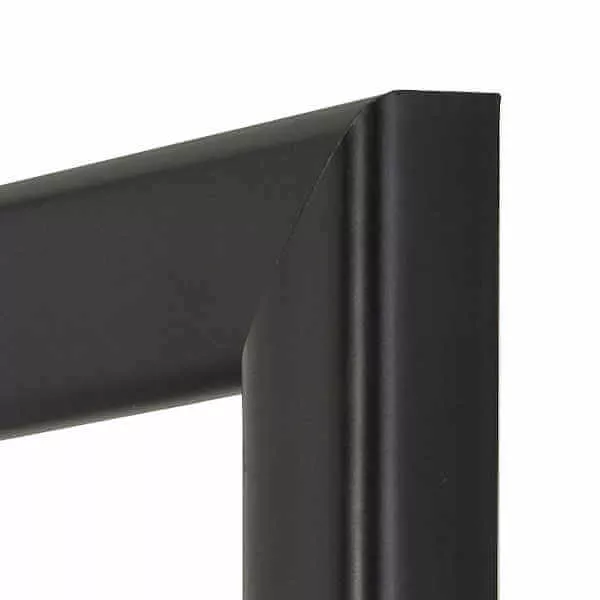 Holz-Bilderrahmen Esslingen Antireflexglas schwarz 9,0x13,0cm