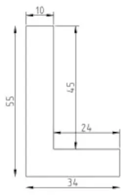 Schattenfugenrahmen Crailsheim Buche 20,0x30,0cm