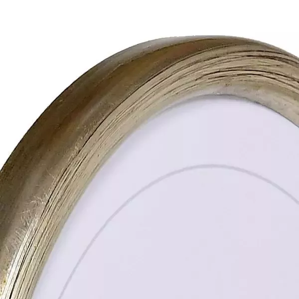 Ovalrahmen 200 Mahagoni Normalglas 24,0x30,0cm