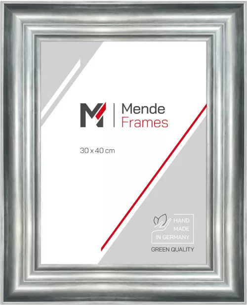 Holzrahmen Dessau Silber 30x30 Leerrahmen