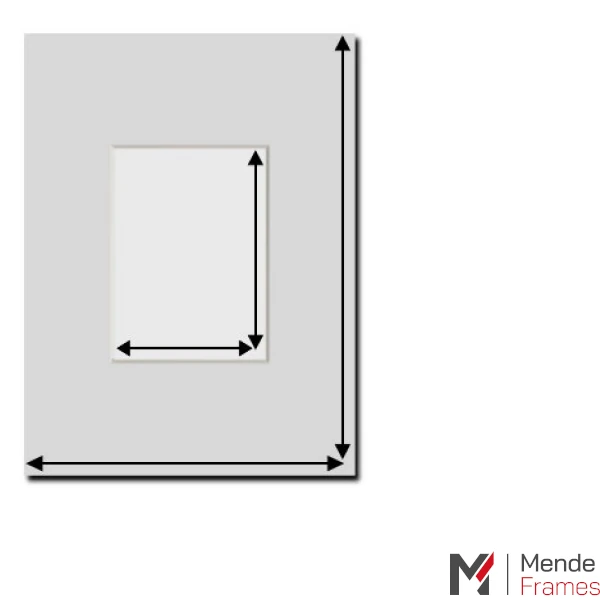 Mende Passepartout 1,4mm nach Maß