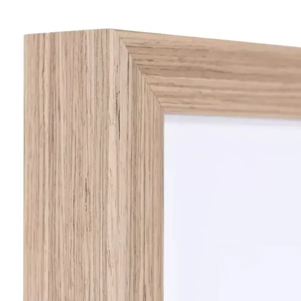 Holz-Bilderrahmen Ostfildern Antireflex-Acrylglas Nussbaum 80,0x120,0cm