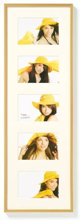 Kunststoffgalerie New Lifestyle 5x 10x15cm Gold