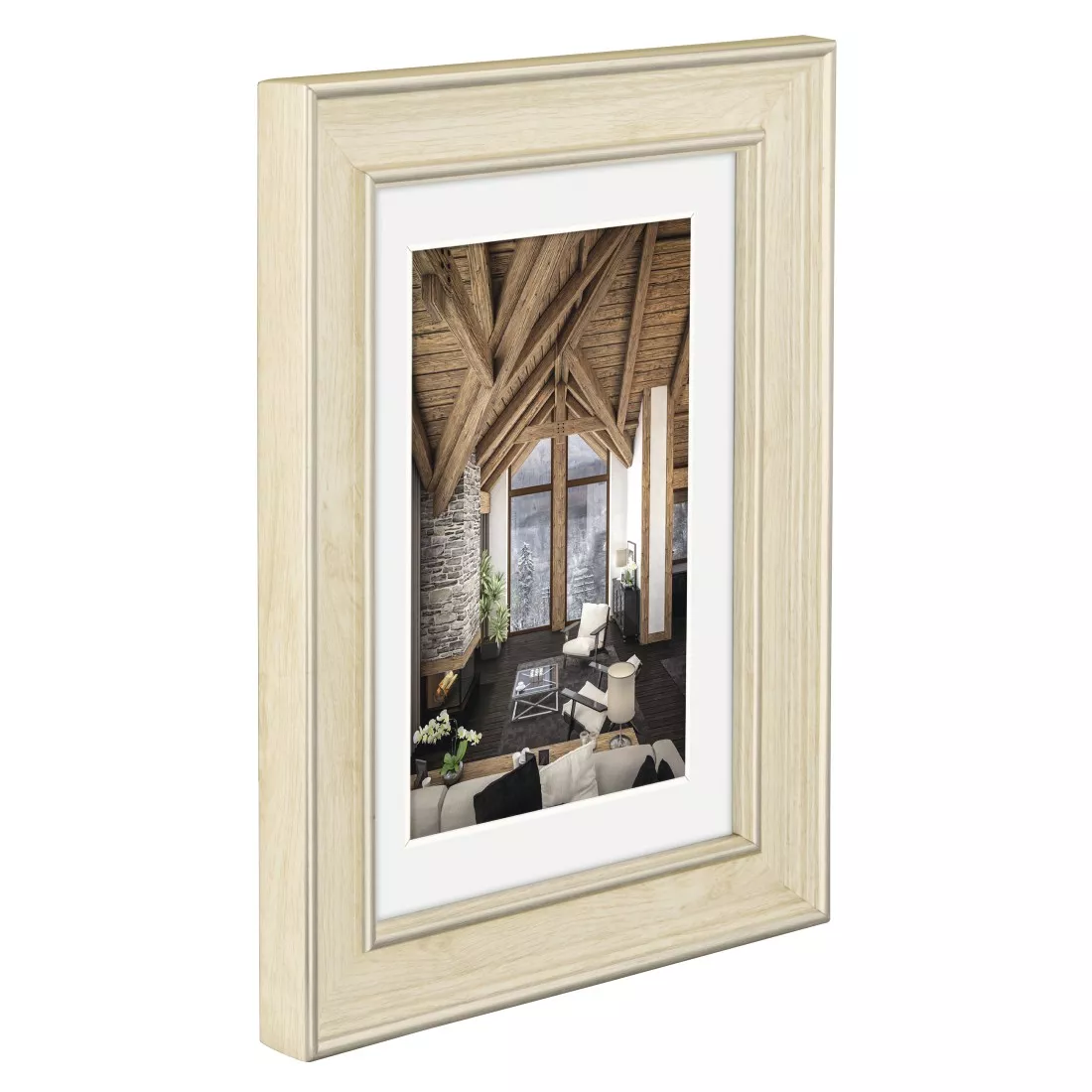 Kunststoffrahmen Rustic Natur, 10x15cm
