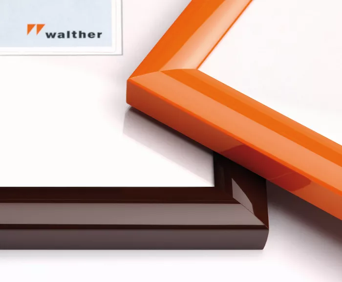 Kunststoffrahmen Trendstyle Schwarz, 10,0x15,0cm