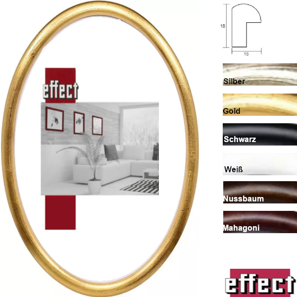 Effect Ovalrahmen 200
