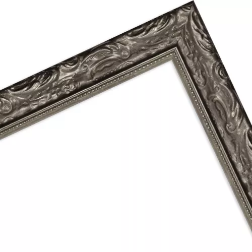 Holzrahmen Wolfen Silber 30x90 Leerrahmen