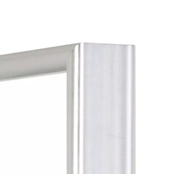 Kunststoff-Bilderrahmen "Art effect" Normalglas Silber glanz 10,0x15,0cm
