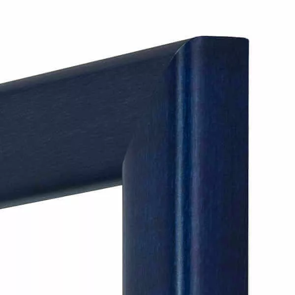 Holz-Bilderrahmen Esslingen Normalglas royalblau 29,7x42,0cm(A3)