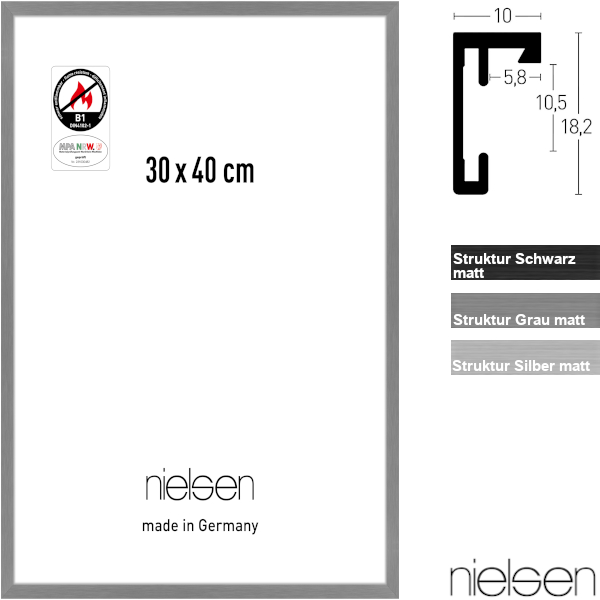 Nielsen B1 Brandschutzrahmen C2