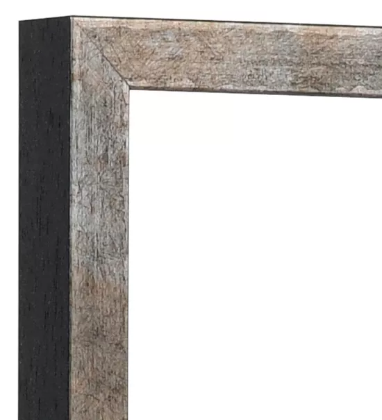 Holz-Bilderrahmen Nagold Antireflex.Acrylglas Anthrazit 80,0x100,0cm
