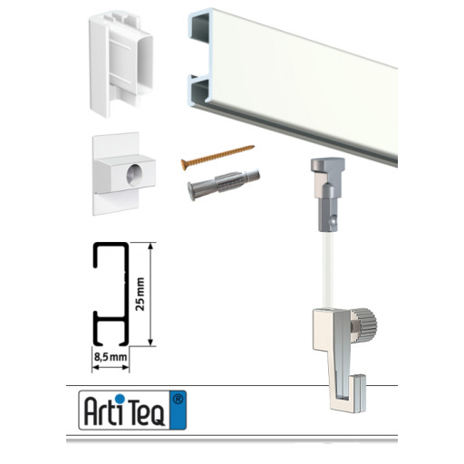 Bilderschiene Click Rail Komplett-Set 