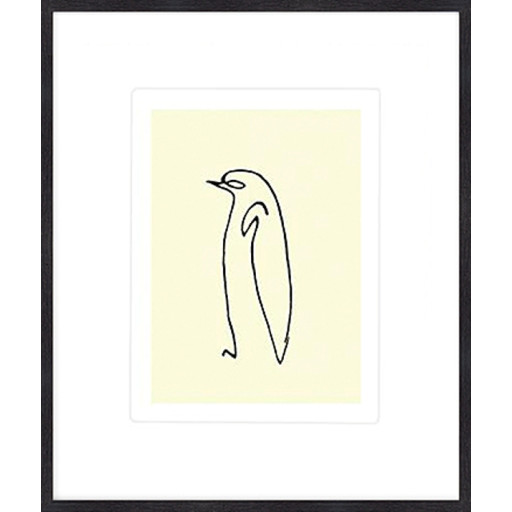 Nielsen Gerahmtes Bild „Le pingouin – Picasso“ 50,0 x 60,0 cm