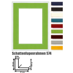 Schattenfugenrahmen 574