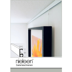 Nielsen Galerieschiene Economy 2,0m