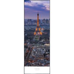 Nielsen Gerahmtes Bild „Paris at Evening“ 52,0 x 150,0 cm