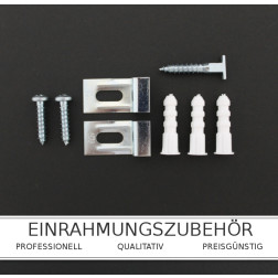 Diebstahlsicherung für Alurahmen