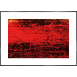Nielsen Gerahmtes Bild „Abstrakt Rot 2“ 118,9 x 84,1 cm