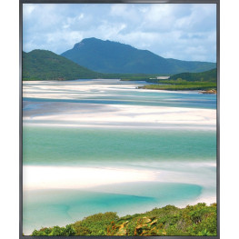 Nielsen Gerahmtes Bild „Weißer Strand“ 50,0 x 60,0 cm