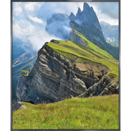 Nielsen Gerahmtes Bild „Berge“ 50,0 x 60,0 cm