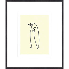 Nielsen Gerahmtes Bild „Le pingouin – Picasso“ 50,0 x 60,0 cm