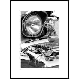 Nielsen Gerahmtes Bild „Car Chrome“ 60,0 x 80,0 cm