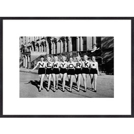 Nielsen Gerahmtes Bild „Frauen New York“ 80,0 x 60,0 cm