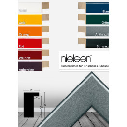 Holzrahmen Loft Color 20