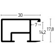 Alu Bilderrahmen ALU30
