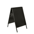 Indoor Kundenstopper Black  59,4 x 84,1 cm (A1) Gehrung