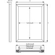 LED Outdoor Leuchtrahmen