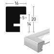 FSC Holzrahmen Quadrum 20