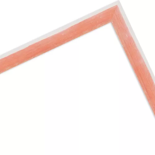 Holzrahmen Magdeburg Apricot 40 x 50 ohne Glas mit Rückwand