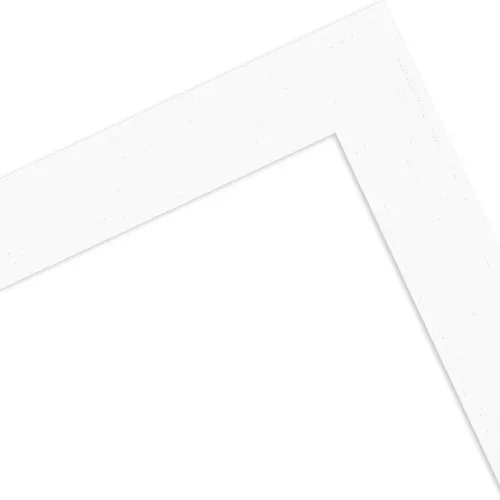 Holzrahmen Apolda Weiß, gemasert 15x15 Leerrahmen