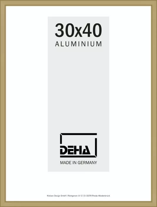 Alu-Bilderrahmen Dortmund Acrylglas Altsilber 65 x 80cm