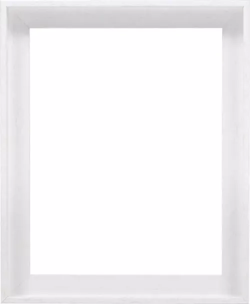 Schattenfugenrahmen Sinsheim Weiß 20,0x30,0cm