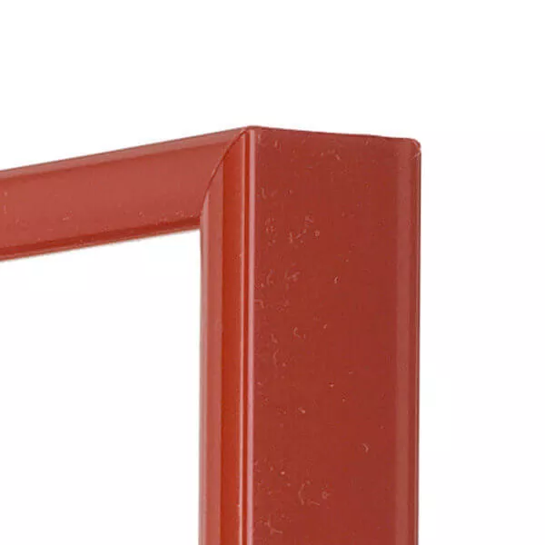 Kunststoff-Bilderrahmen "Art effect" Normalglas rot 10,0x15,0cm