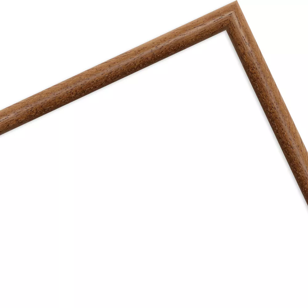 Holzrahmen Leipzig Eiche 13 x 18 ohne Glas mit Rückwand