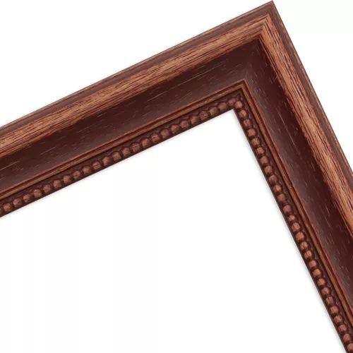 Holzrahmen Riesa Braun 60x90 Museumsglas