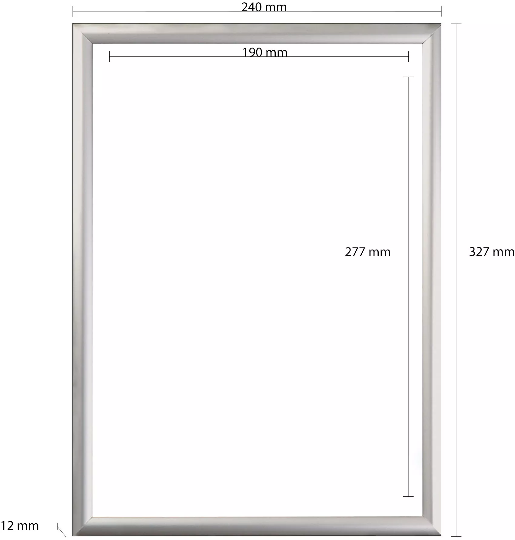 Klapprahmen Safety 25 21,0 x 29,7cm / DIN A4