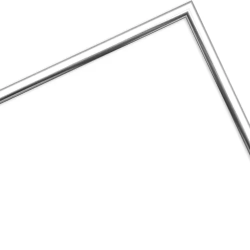 Alurahmen Wismar Silber-hell 70x100 Kunstglas