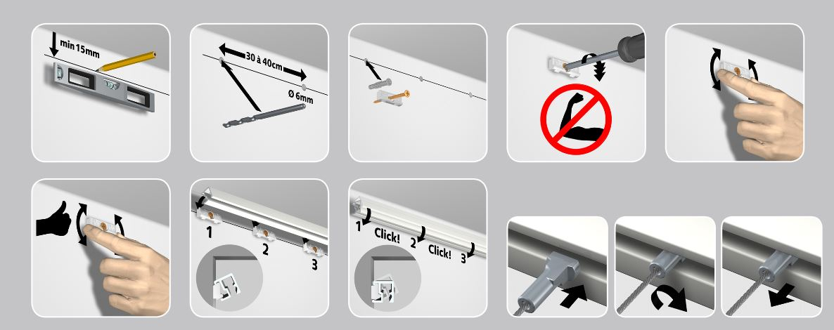 Contour Rail Montageanleitung